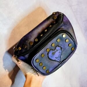 Disney The Descendants Evie Mal Purple Studded Fanny Pack